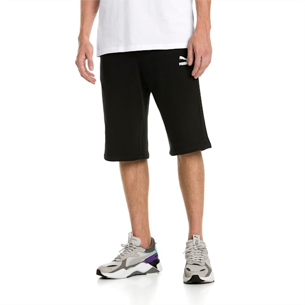 Classics Men's 12" Logo Shorts, Cotton Black, extralarge